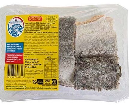 Dried And Salted Saithe Cutlets 500g