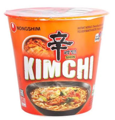 Shin Kimchi Instant Cup Noodles 75g (Nongshim)