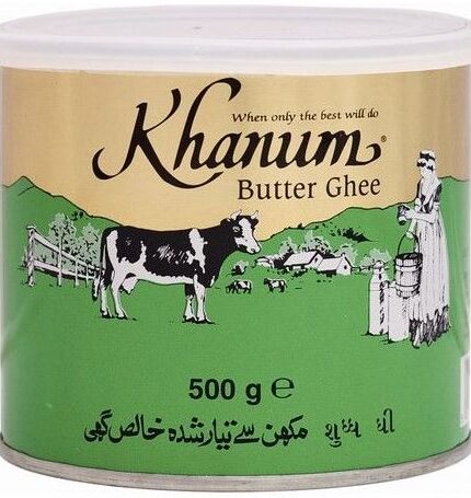 Pure Butter Ghee 500g (Khanum)