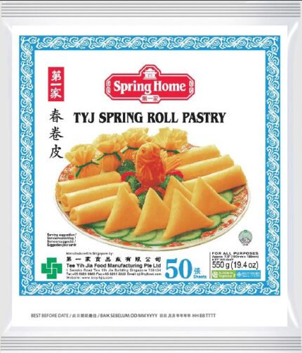 TYJ Spring Roll Pastry 550g (50 sheets)